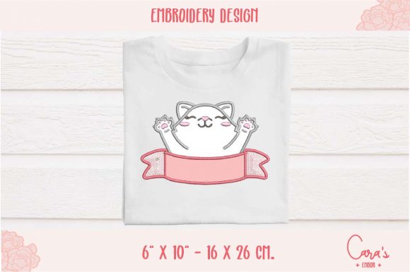 Cute Cat Applique: A Holiday Embroidery Review