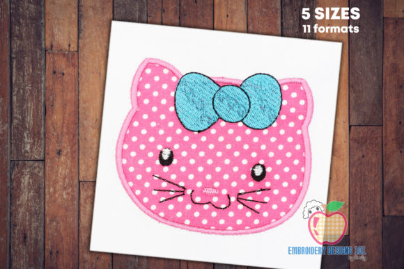 Evaluating Cute Kitty Cat Applique for Kids