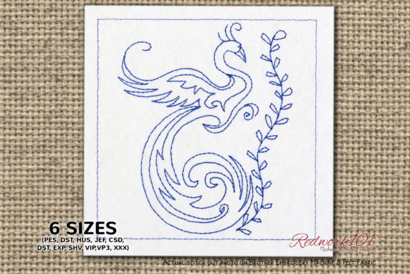 Evaluating Peacock Bird with Branch Lineart for Etsy