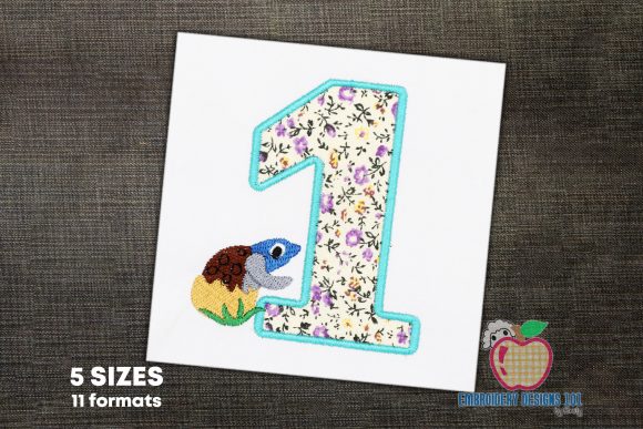 Review: 1st Bithday Baby Turtle for Boutique Apparel