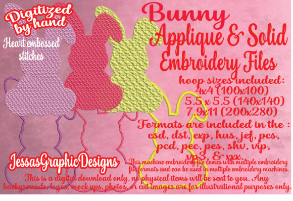 Review: Bunny Applique Solid Bunny for Gifts