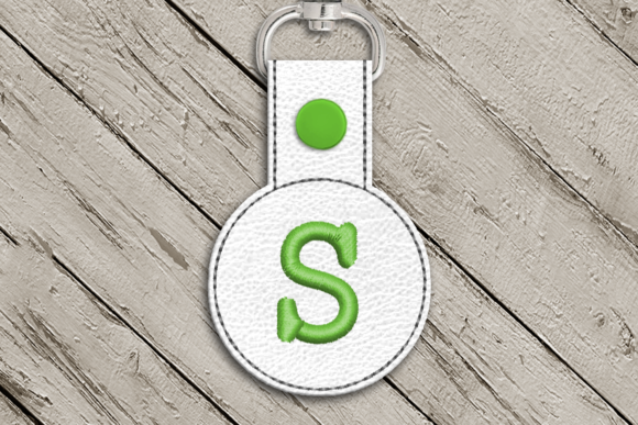 Review: Letter S ITH Round Key Fob Applique for Craft Fairs