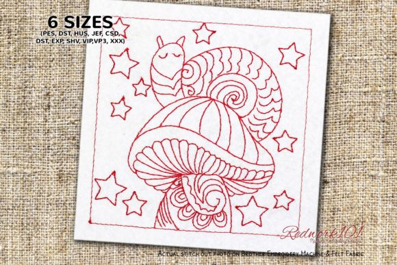 Review: Snail Sitting on a Beautiful Mushroom Design