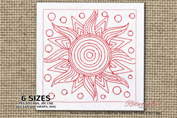Sun Redwork: A Warm Review for Boutique Apparel